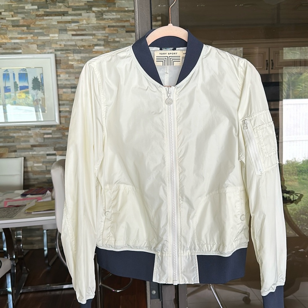 Tory Burch Sport Bomber lightweight jacket 🧥